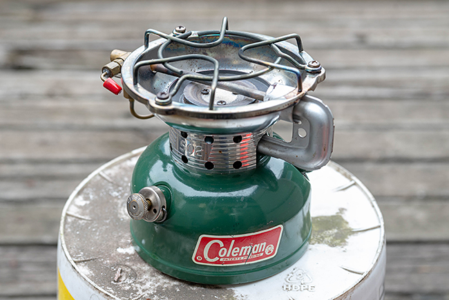 1981/12 コールマン502 シングルストーブ ヴィンテージバーナーの入門